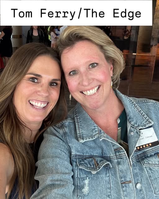 Laura Nixon and Angela Nechvatal together at a real estate conference in Denver